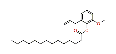 2-Allyl-6-methoxyphenyl tetradecanoate